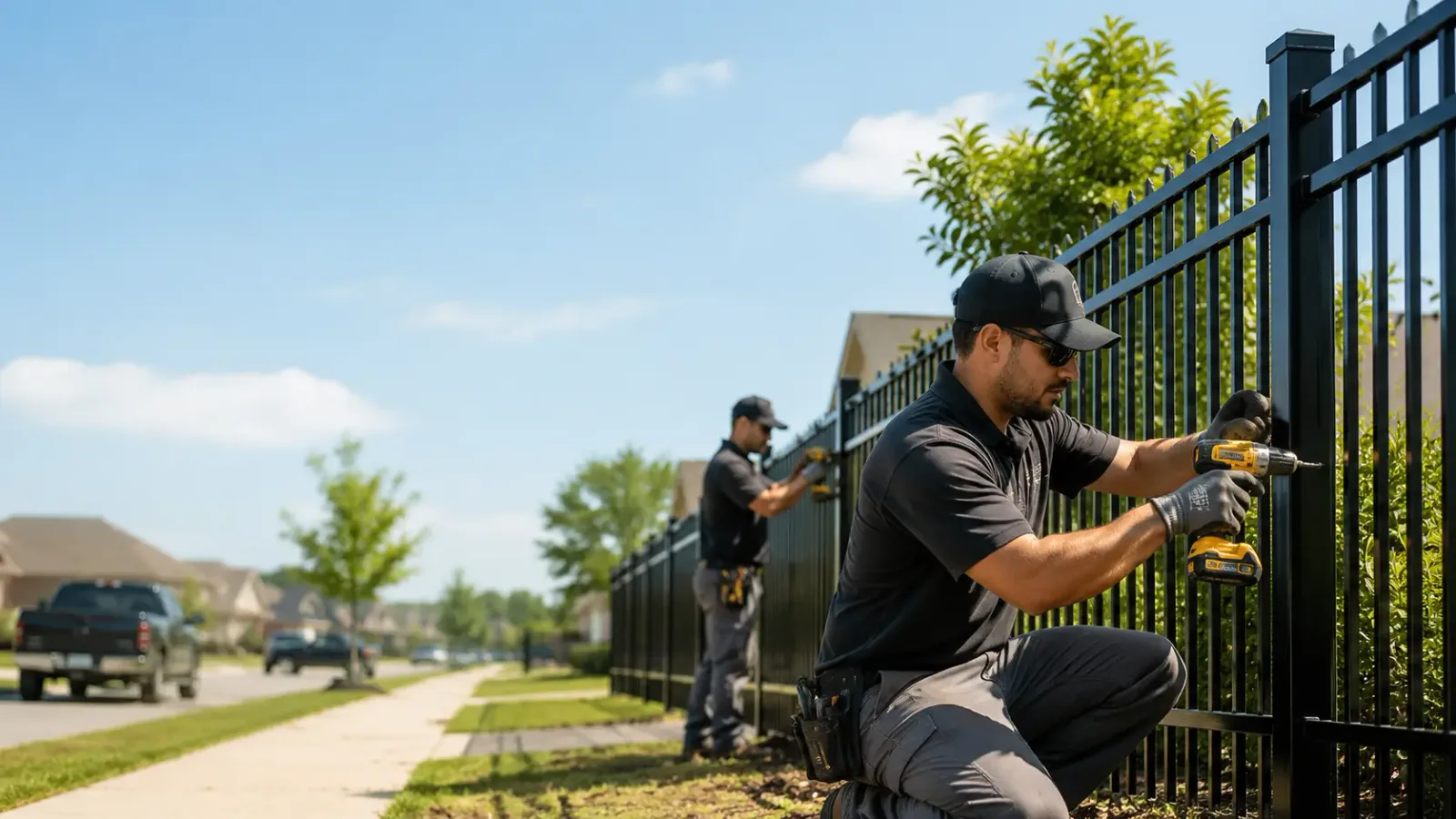 Metal Fence Installation in New Vienna, IA